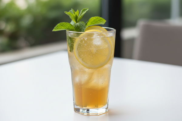 Ginger Lemon Kombucha Mocktail: Your New Favourite Fizz