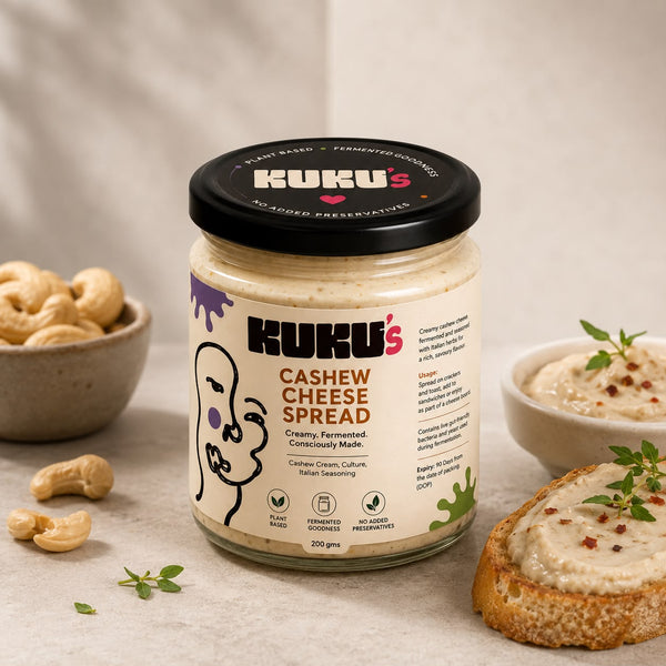 KUKU'S Artisanal Cultured Cashew Cheese Spread
